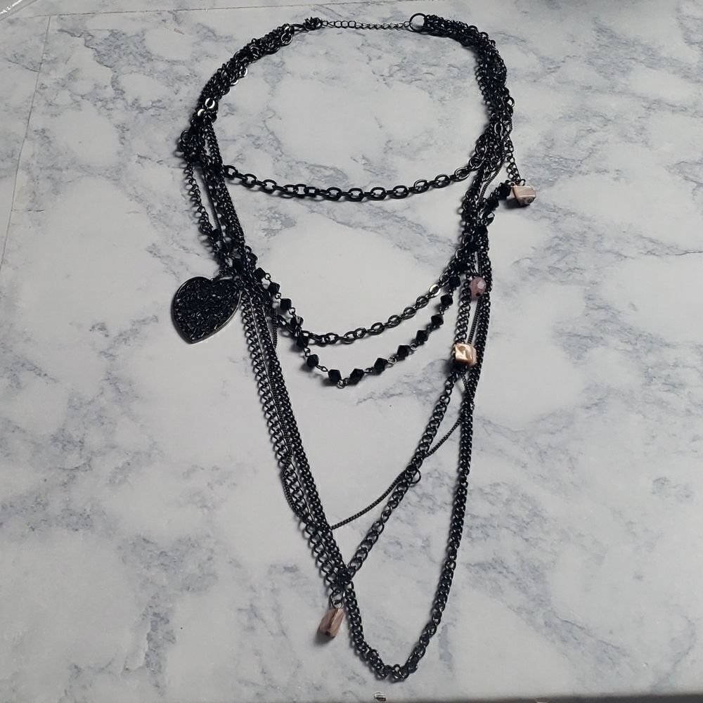‎Chain Heart Necklace